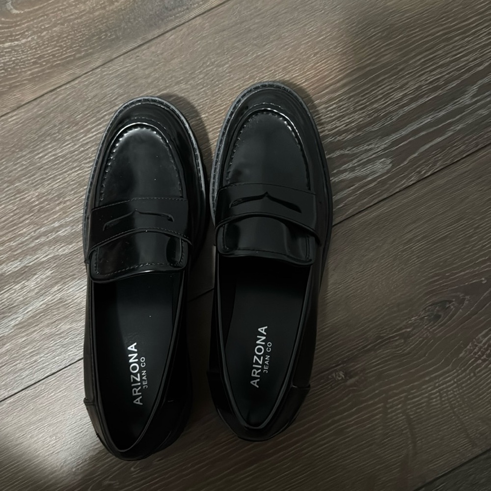 Black Loafers.